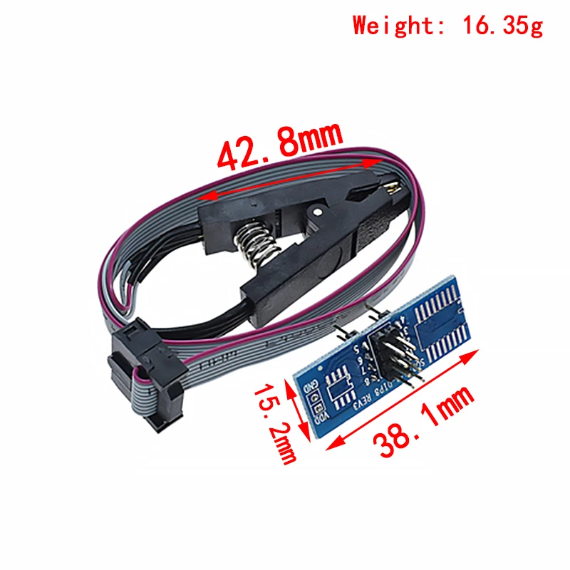 Pince de test haute qualité pour programmation USB EEPROM HauCXX/25CXX