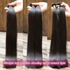 Straight Human Hair Bundles Brazilian Weave Human Hair Bundles 40 50 Inch Bundles Human Hair Remy Hair Extensions tissage 4
