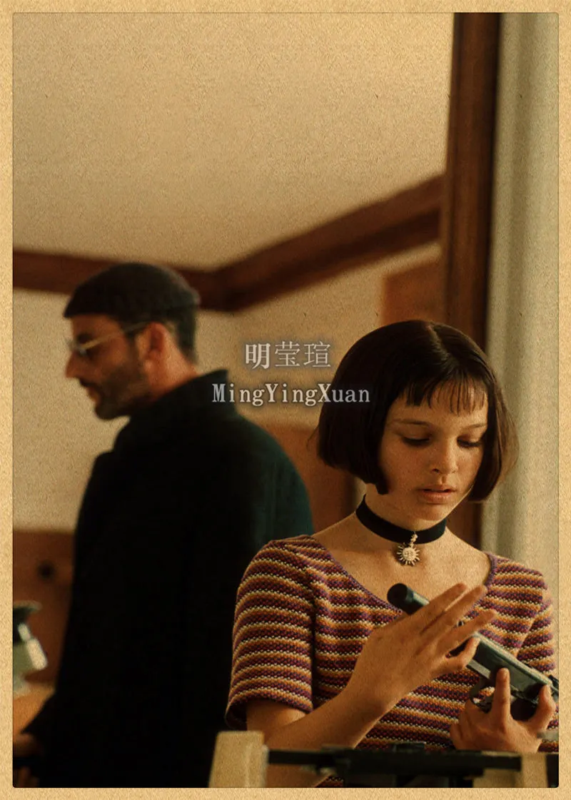 Classic Movie Leon Vintage Poster Home Decor Wall Painting Retro