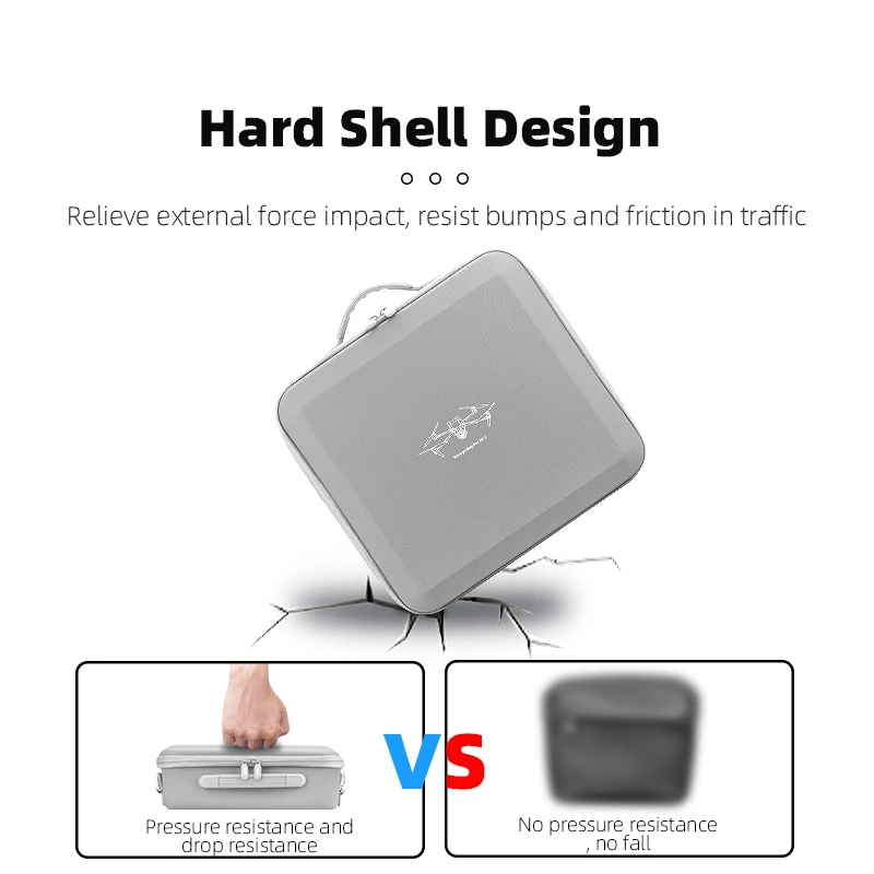 Drone Accessories Drone Storage Bag Drone Storage Case Carrying Storage Bag For DJI Air 3S Fly More Combo Drone Portable Handbag With Strap Shoulder Case Protective Accessories