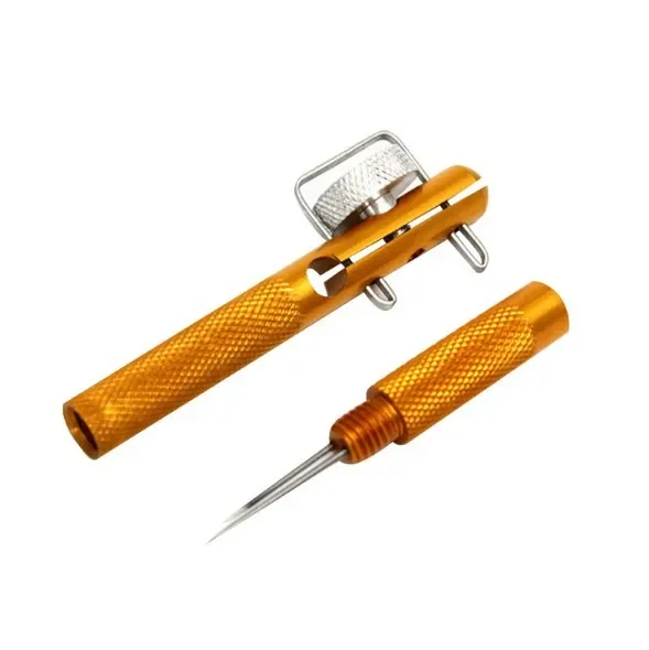 

Инструмент для завязывания рыболовных узлов и крепления крючков, полностью металлический, для ловли карпа