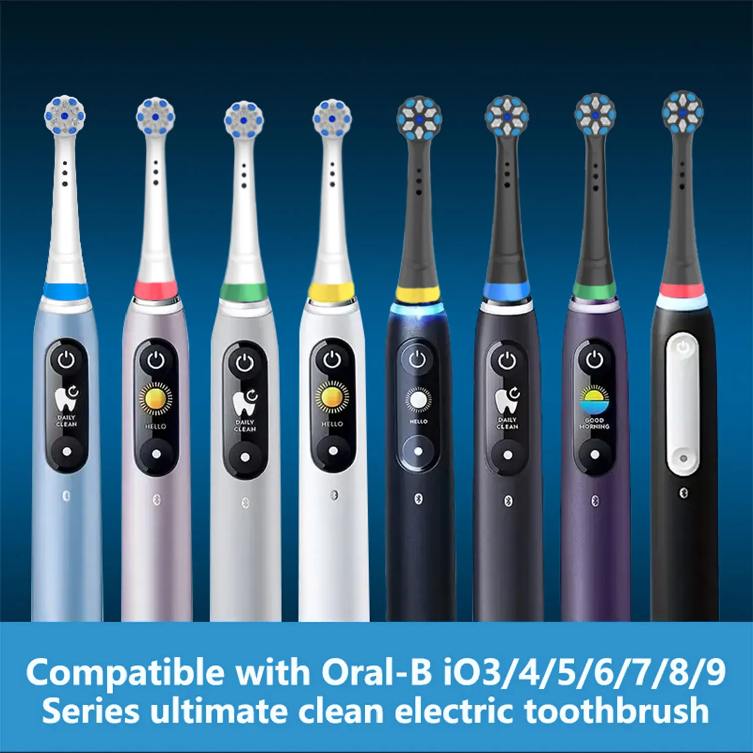 交換用歯ブラシヘッド Oral B 電動歯ブラシ用 4点 ホワイトニングアクション用研磨カップ ラウンドヘッドリフィル ブラウン 並行輸入品 今だけ電動用歯磨き粉プレゼント送料無料歯科専売