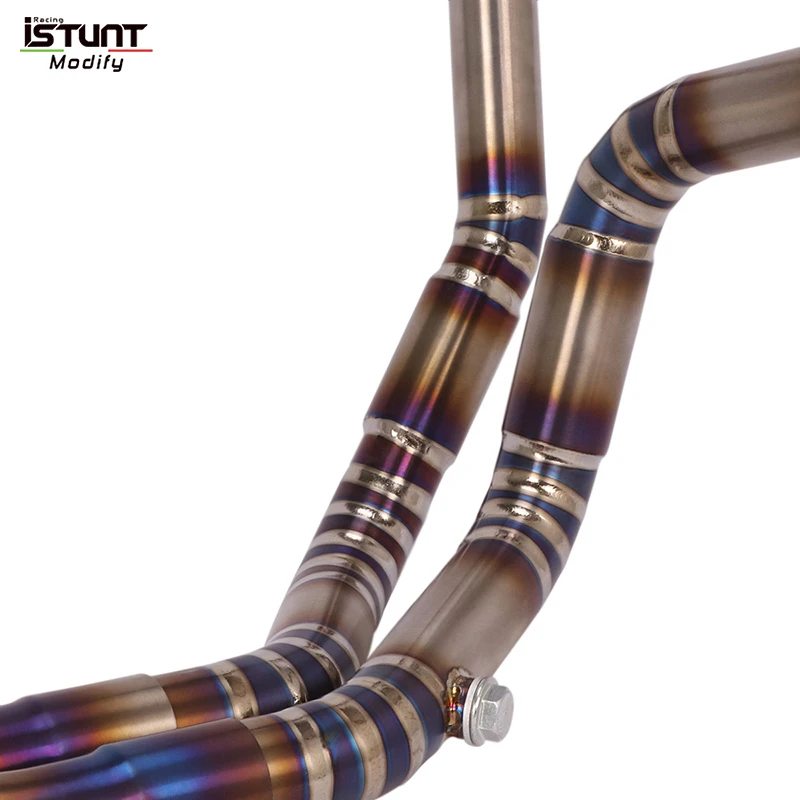 For SUZUKI GSX250R GSX250 GSX 250 250R DL250 2016 - 2022 Motorcycle Exhaust Escape Moto Modified Titanium alloy Front Link Pipe - Image 6