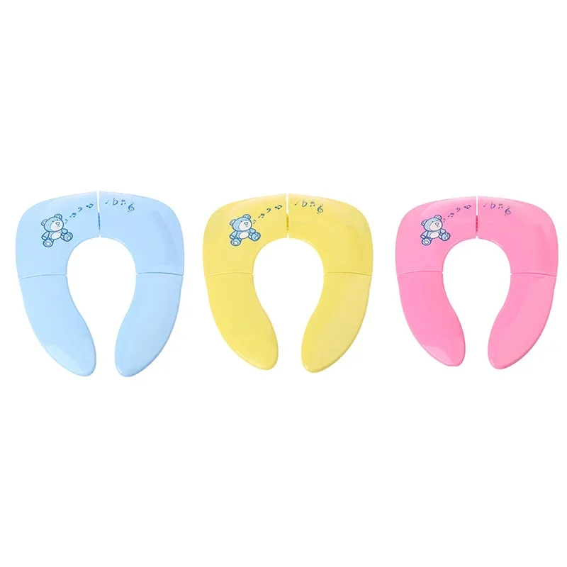 Baby Travel Toilet Training Seat Folding Potty Seat Travel Potty Seat Pad  Toddler Portable Kids Urine Assistant Cushion 6