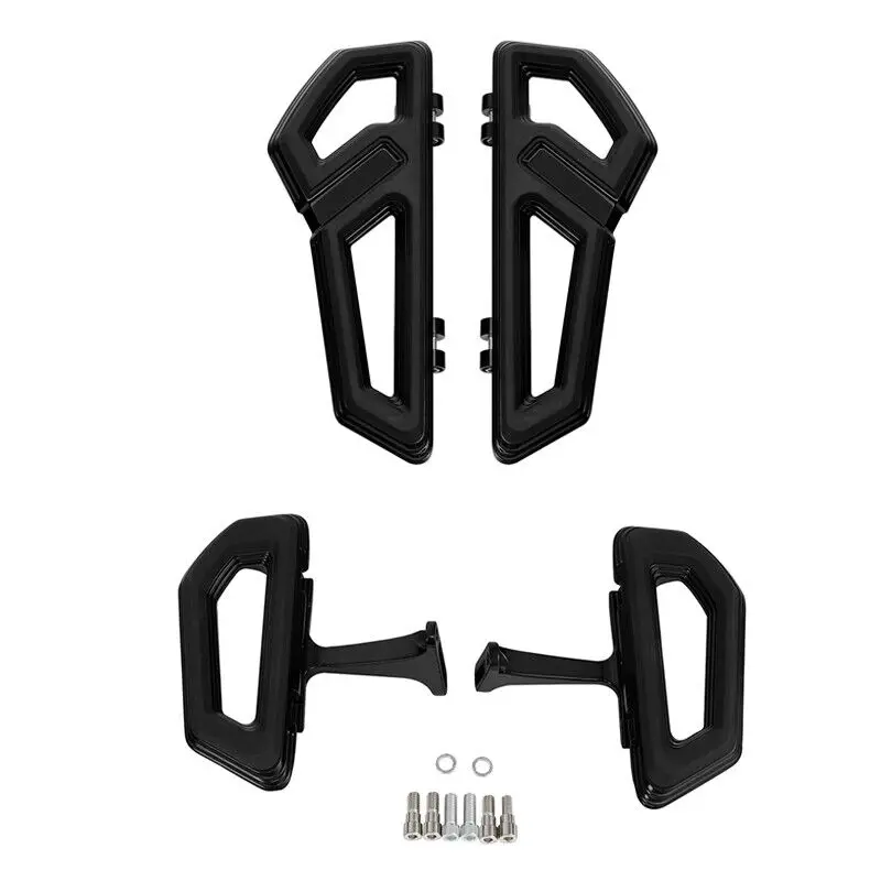 MotorcycleRiderDriverPassengerFootboardsForHarleyTouringRoad