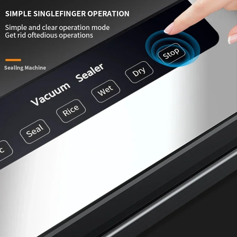 Vacuum Food Sealing for Home Packaging Supplies 30cm Electric Vacuum Sealer Packaging Machine Kitchen Food Saver Bags Commercial 3
