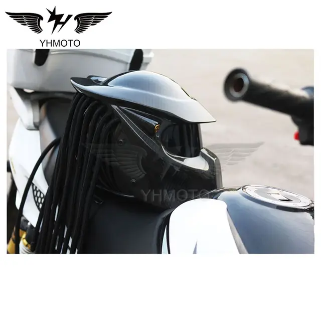 Casque de moto Predator entièrement en fibre de carbone, intégral,  certification DOT, haute qualité, lentille transparente, nouveau