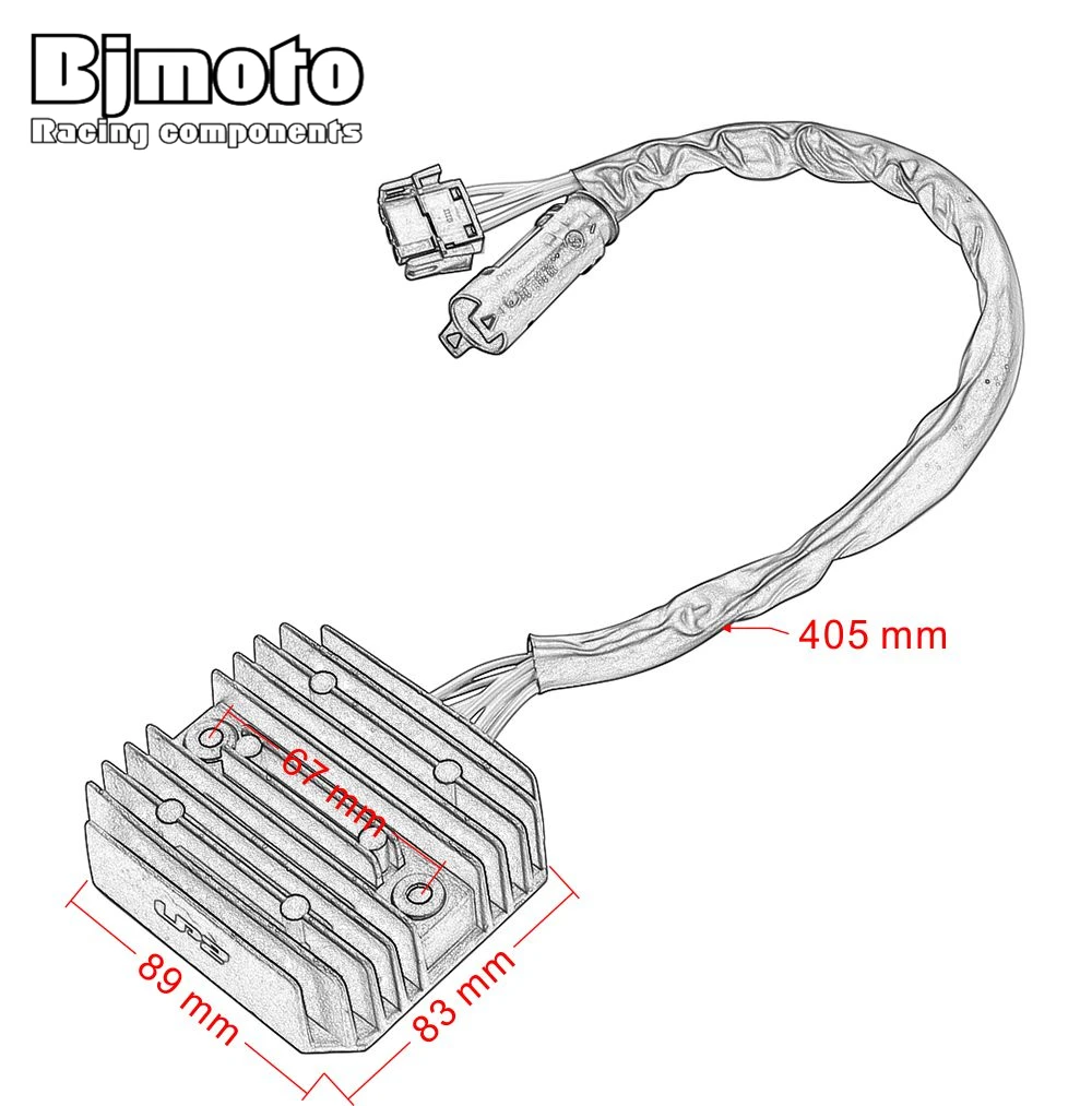 Motorcycle Regulator Rectifier Engine Stator Coil + Voltage Regulator rectifier For BMW F650GS F700GS F800GS F800R 2005-With Gasket