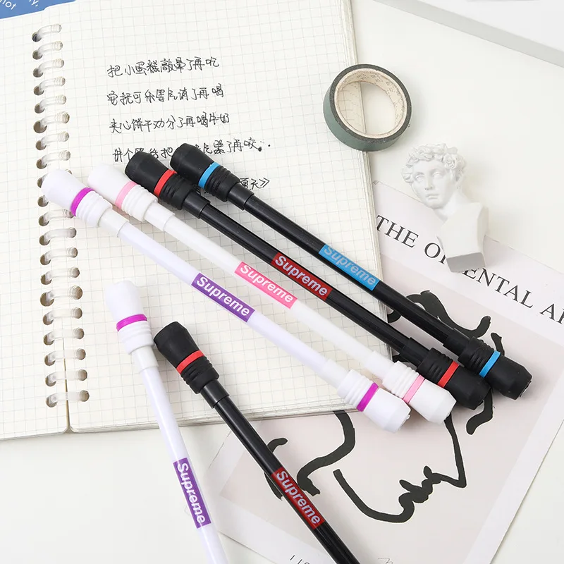 Finger Toy Children's Adult Novelty Funny Creative Finger Toy Anti-pressure Rotary Pen Plastic Rotary Decompressor Non-slip Hand Rotator