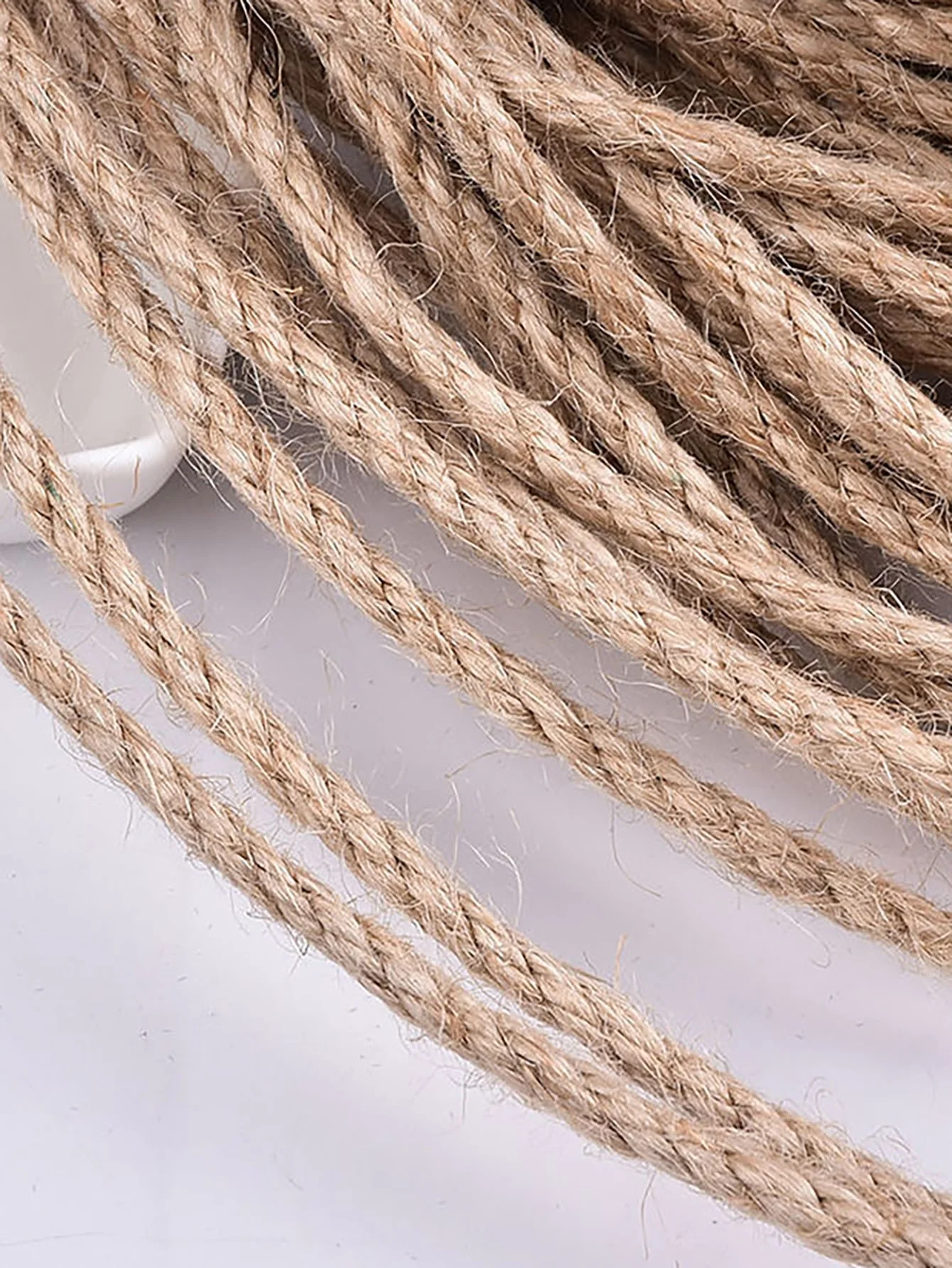 1pc- Durable Natural Sisal Rope, Natural Sisal Cat Claw Pole Replacement Rope, DIY Cat Scratching Post Accessories