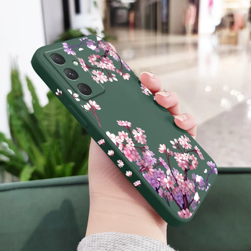 Blooming Cascades Floral Phone Case - Elegant Protective Cover