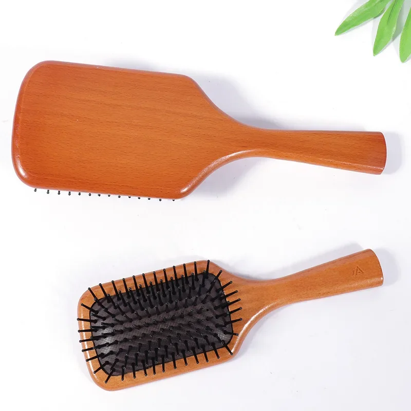 

Wooden Airbag Massage Comb Scalp Care Female Curly Hair Household High-grade Anti-static Hair Loss Large Board Makeup Comb