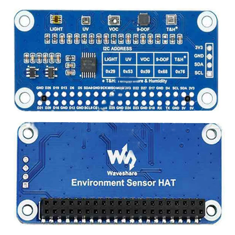 Waveshare  ̿ ȯ  Ȯ   , I2C ̽ 