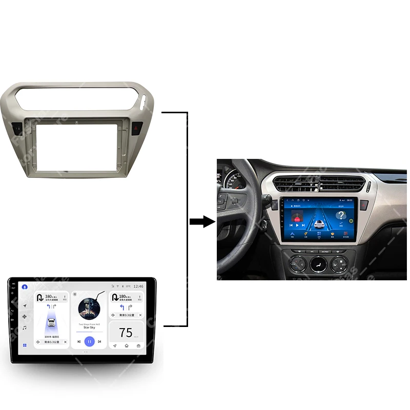 Stereo peugeot 301 car dvd Sets for All Types of Models 