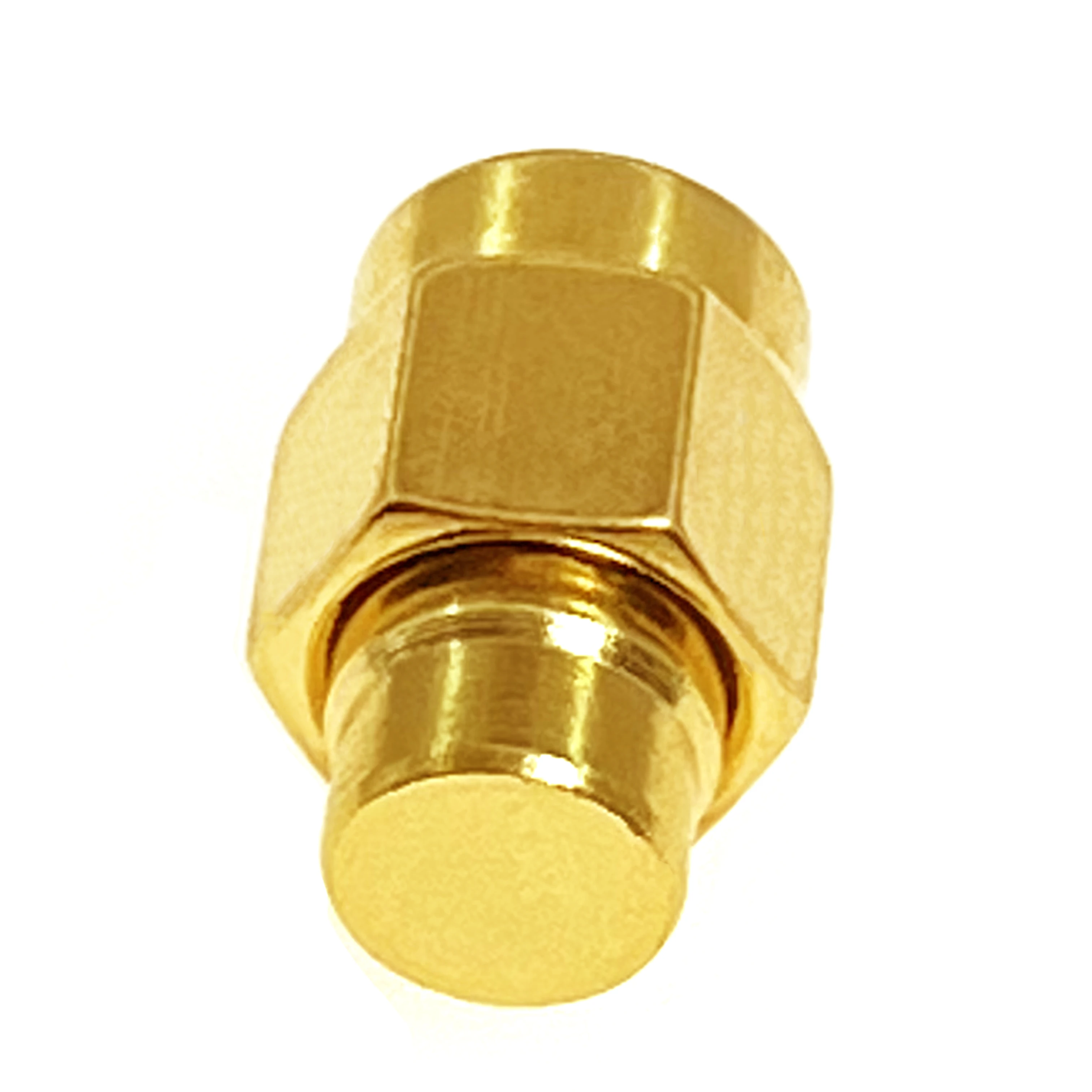 Coaxial Cable Connector RF Connector Adapter Coaxial Connector RF Connector Cable Connector 1pc 2W 3.0GHz 50ohm SMA Male RF Coax Termination Dummy Load Connector Socket Brass Straight