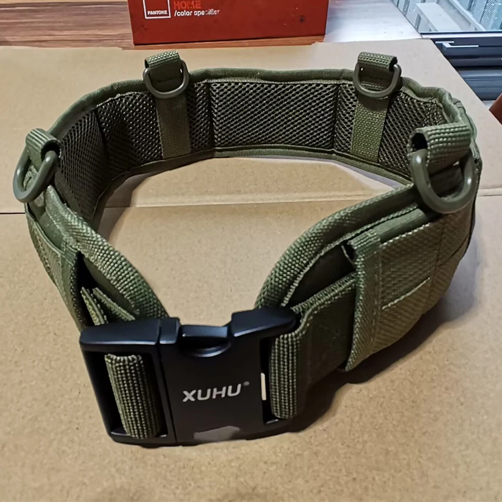XUHUTacticalBisonStyleOutdoorMolleWaistSealInnerAndOuterBelt