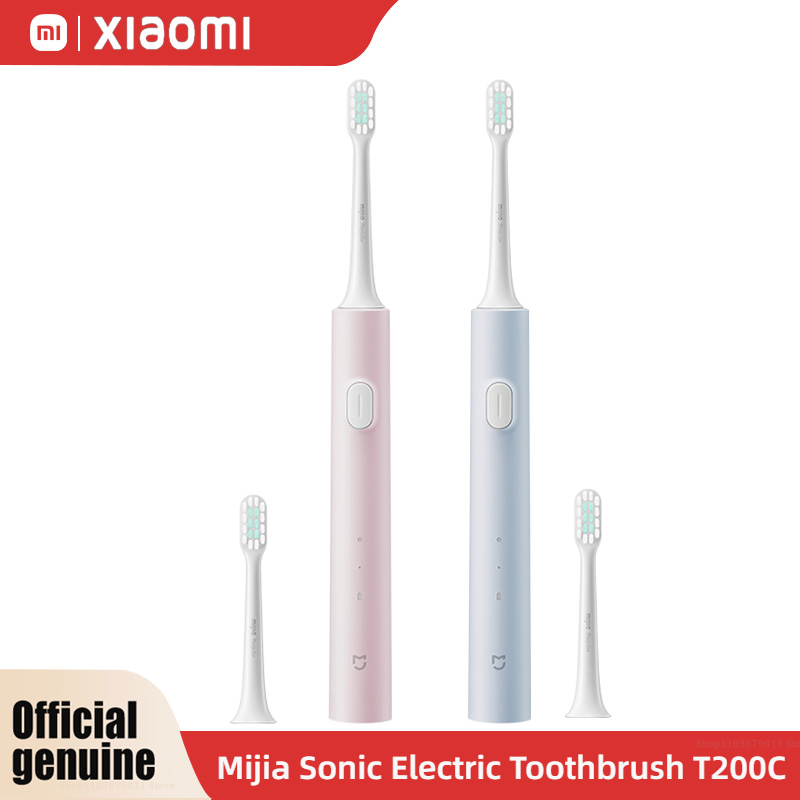 XIAOMI Mijia  Electric Toothbrush Set T200C Smart Sonic Tooth Brush Rechargeable IPX7 Waterproof Teeth Whitening Cleaner
