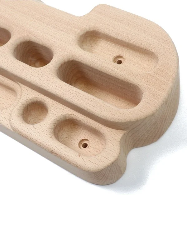 Best Indoor Bouldering Training Climbing Wall Portable Wooden Rock Climbing Hangboard