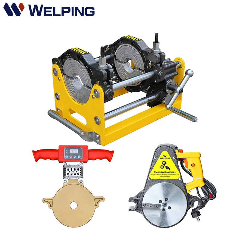 Welping 63-160mm Hdpe Pipe Joint Machine Price Plastic Pipe Ppr Welding Machine Manual Butt Fusion Welding Machine
