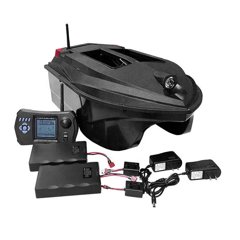 Skywolf TL380 dual hull 12 GPS nest points sonar autopilot baitboat for sea fishing