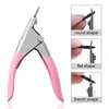 UV Gel False Nail Tips Trimmer Clipper Cutter U-shape Stainless Steel Acrylic Nails Edge Clipper Nipper Manicure Nail Cure Tools 1