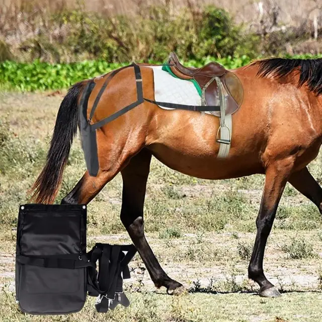 652F Horse Poop Catcher Easy to Use Horse Waste Collector Horse Manures Bag Equine Manures Bag for Clean Street & Landscaping