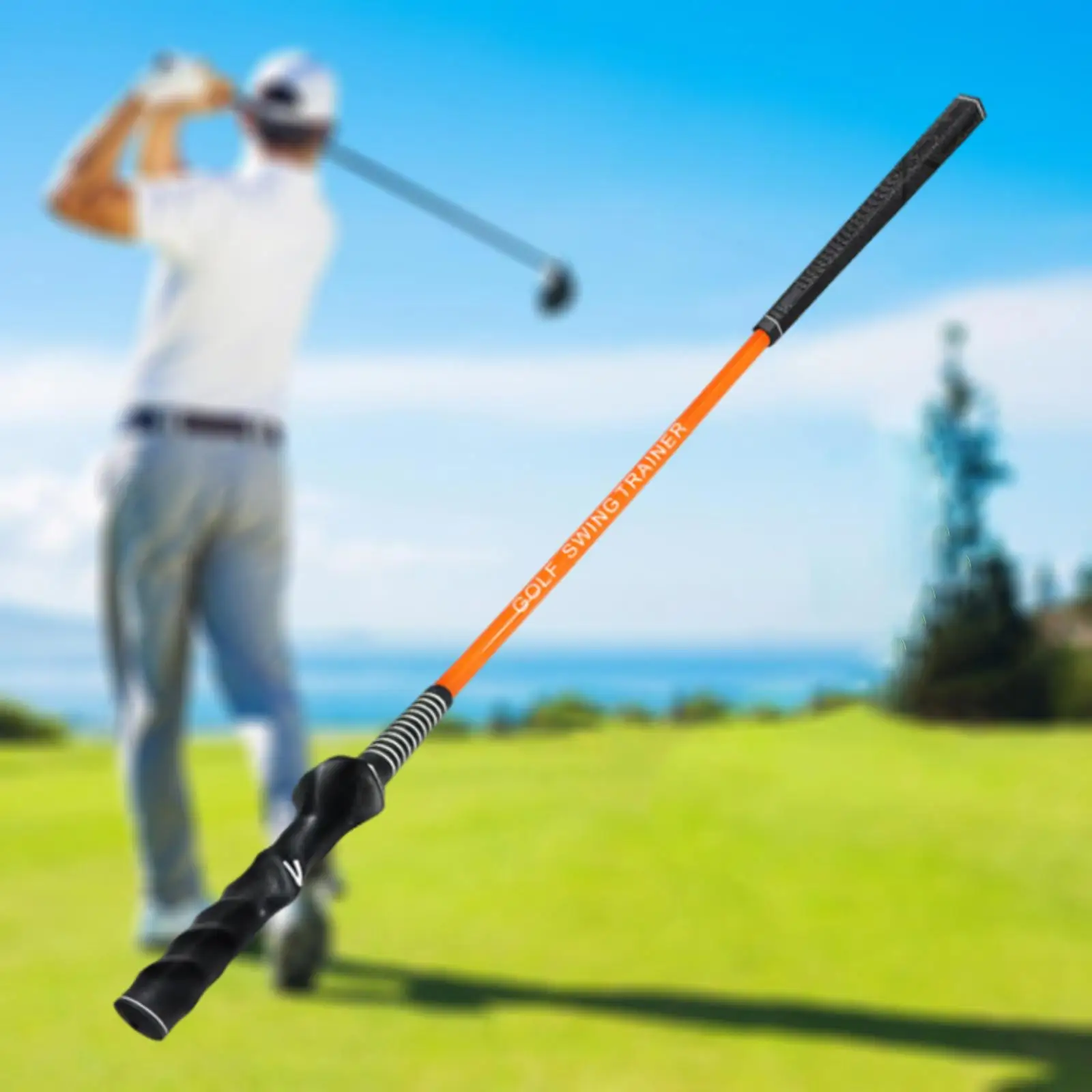 

Swing Trainer Training Aid Comfortable Strength Practice Trainer for Exercise Correct Posture Practicing Body Rotation