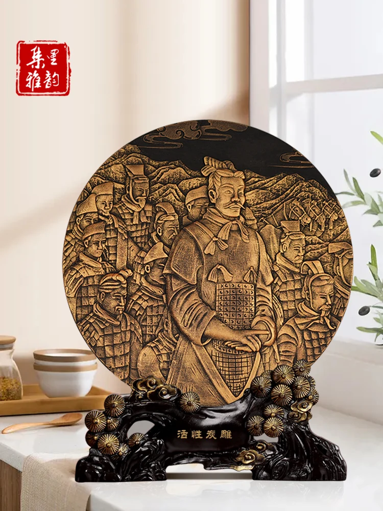 

The Terracotta Warriors and Horses souvenir ornaments of Qin Shihuang Mausoleum China special gift.