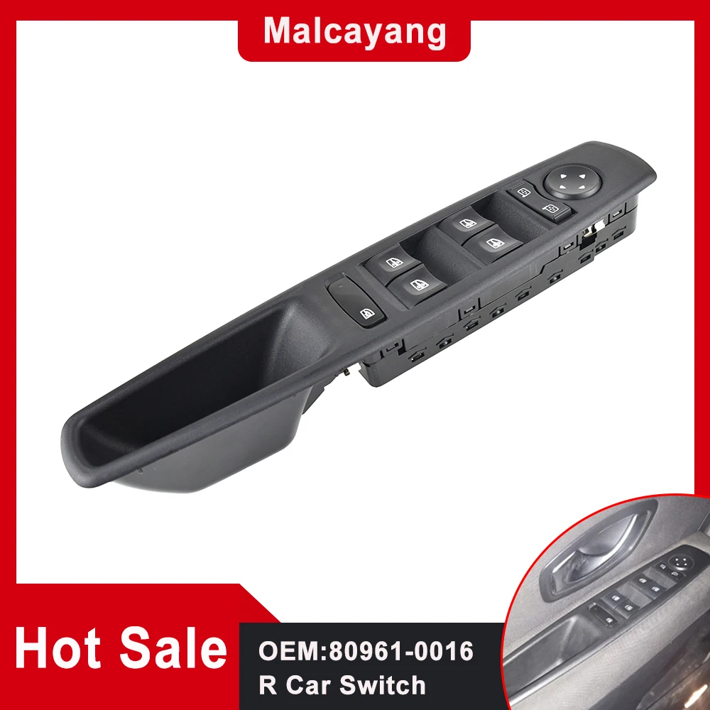 

Переключатель переднего левого стекла 809610016R для Renault Megane MK3 2008 2009 2010 2011 2012 2013 2014 2015 2016 80961-0016R