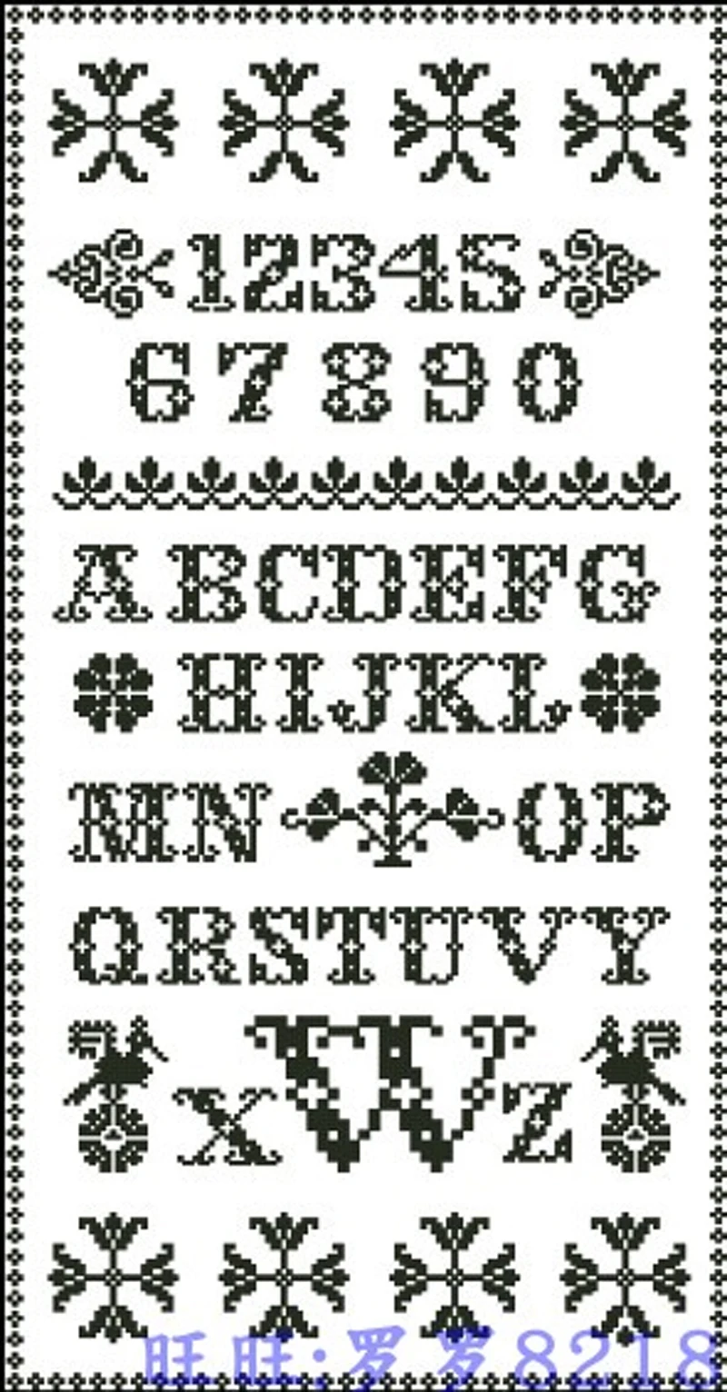 Manufacturer Embroidery Alphabet Best Place to Buy Cross Stitch Supplies with Cotton Floss & Needlework Kit for Wall Decor