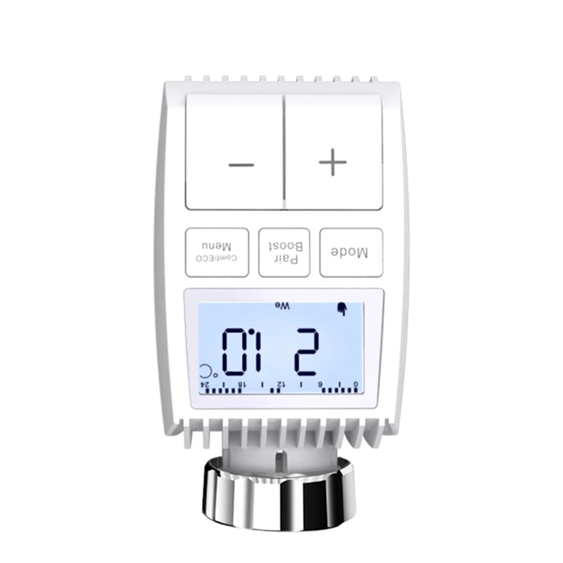 

Tuya Bluetooth Thermostat Radiator Valve Actuator Smart Temperature Controller Sigmesh Heater TRV Voice Control