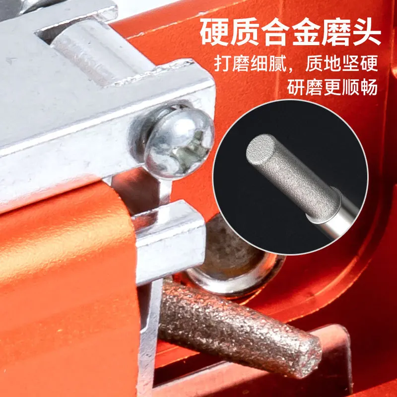 Chainsaw Chain Sharpening Jig,Chainsaw Sharpener Kit, Suitable Chainsaw Grinder Tool for All Kinds of Chain and Electric Saws
