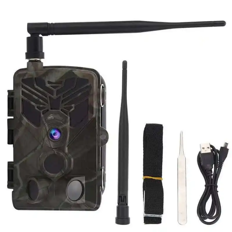 Outdoor HD 50MP 4K Live Show Trail Camera Cloud Service Phone Control APP 4G Hunting Camera Night Vision Trap Game Cam