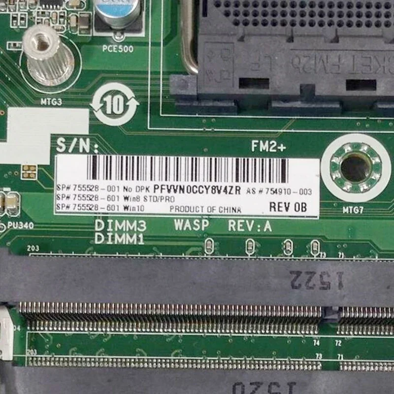 755528-001 For HP EliteDesk 705 G1 DM Motherboard 754910-003 755528-601 Socket FM2+ DDR3 Mainboard 1 Sdd95eafb7e0648b6a21f00fccaf452ffg