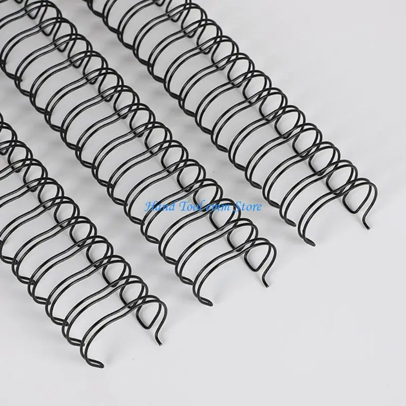 H37F 100Pcs 학교 사무용품을 위한 다기능 문서 용지 바인딩 빗