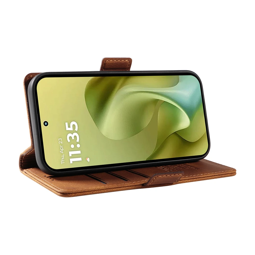 Premium Magnetic Flip Leather Phone Case – Sleek and Stylish Protection