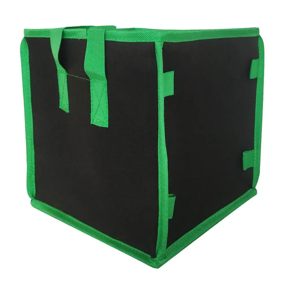 Description Picture 6 of itemBreathable 4/5/7/10 Gallon Grow Bags Square Non-woven Fabric Felt Flowerpot Anti-corrosion Gardening Tools Nursery Pots Farm