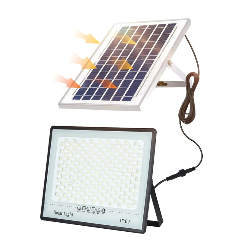 

1 PCS Solar Lights Black Aluminum Spotlight Outdoor Garden LED Refletor Garden Buildings Sunlight IP67 Waterproof Lamp