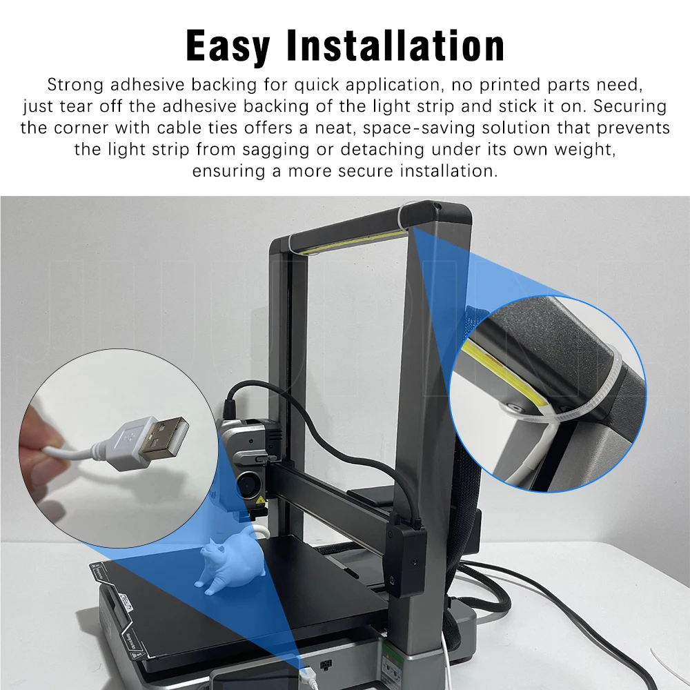 Light Strip Lighting Light Led Bar Creality Hi Adjustable Brightness USB Interface For Creality Hi 3D Printer Parts