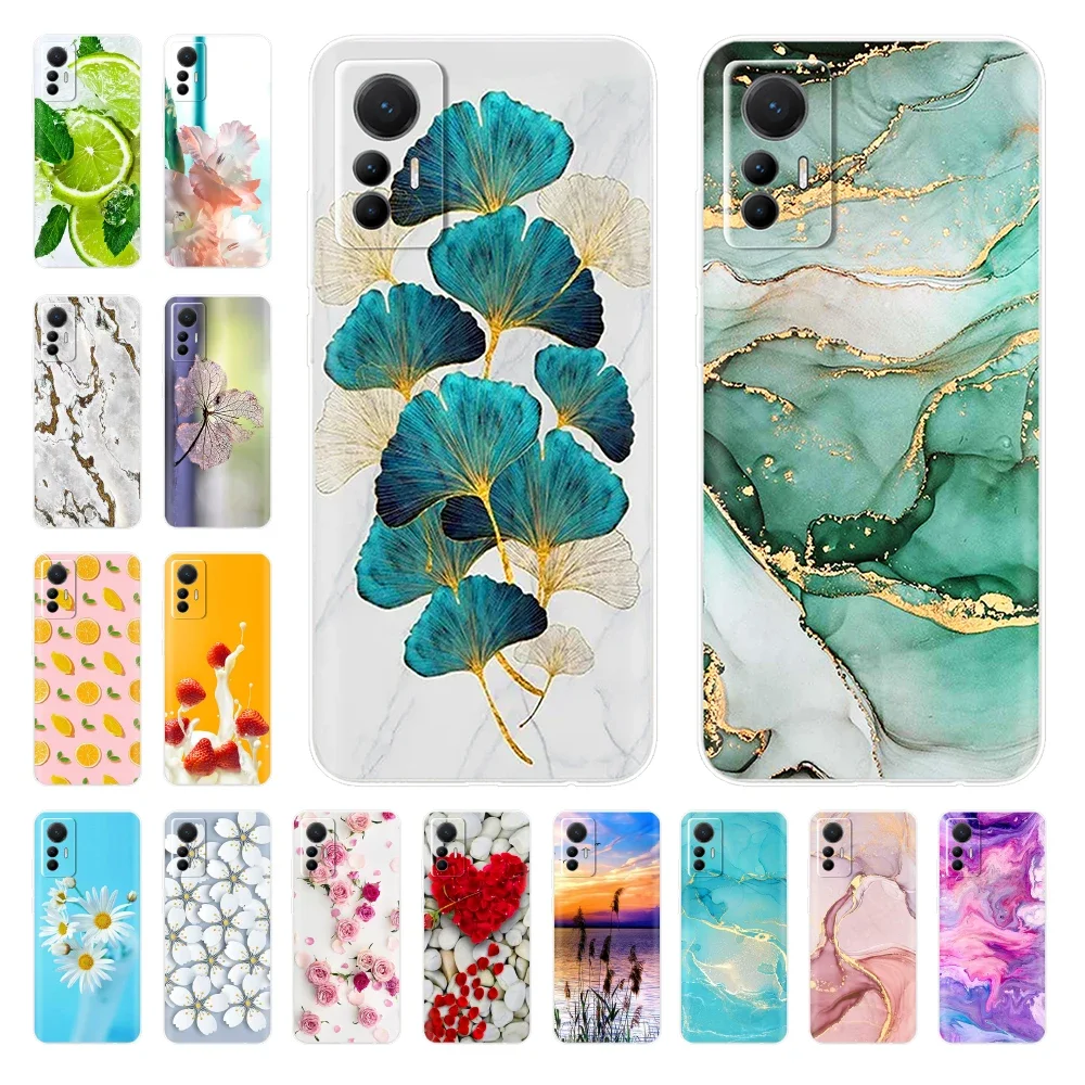 

For Xiaomi Redmi Note 12S Case Redmi Note12S Phone Silicon Back Cover For Redmi Note 12S 12 s Cases Protective Shell Cover Capas