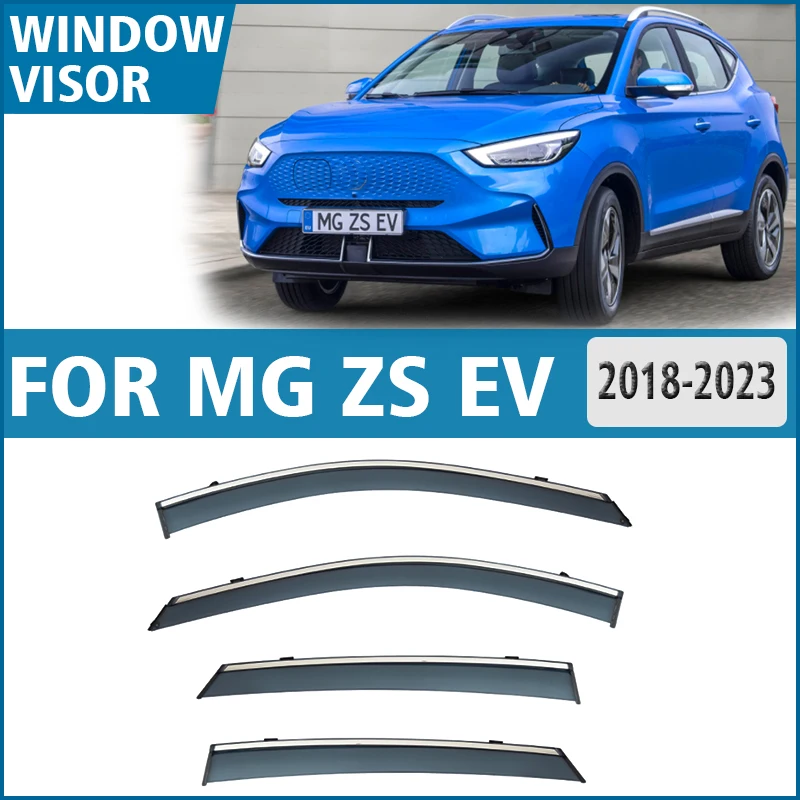 Side Window Visors Wind Deflectors Rain Guard For MG ZS HS Vent Visor Sun  Shades With Black Trim Rain Guards 4 pcs - AliExpress