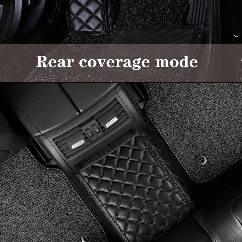 Car Floor Mats For Mitsubishi Outlander 3 Xl Pajero 2 4 Sport Lancer X 10 L200 2010-2015 Waterproof Rugs