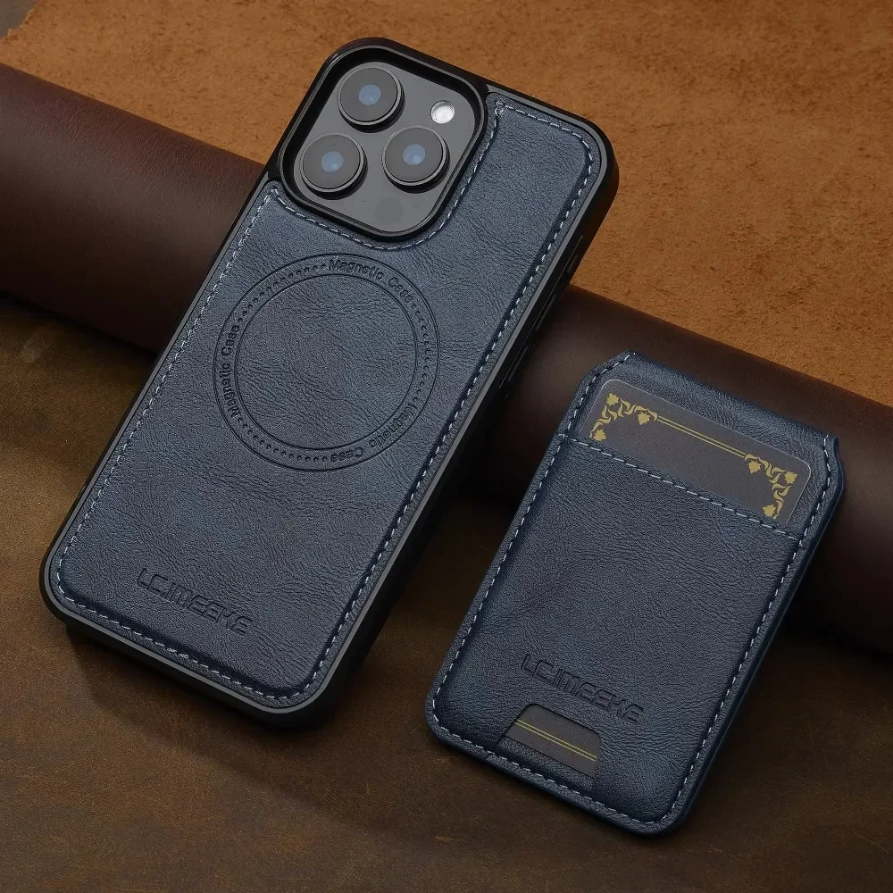 Detachable Magnetic Card Holder Wallet Case