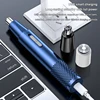 Portable Electric Ear Nose Hair Trimmer Washable Nose Trimmer Head + Shaver Head Hair Removal Shaving Tool USB Rechargeable 5
