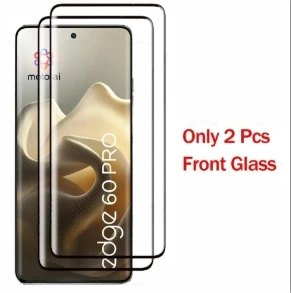 4-in-1 9D Curved Full Cover Tempered Glass Screen Protector with Lens Film