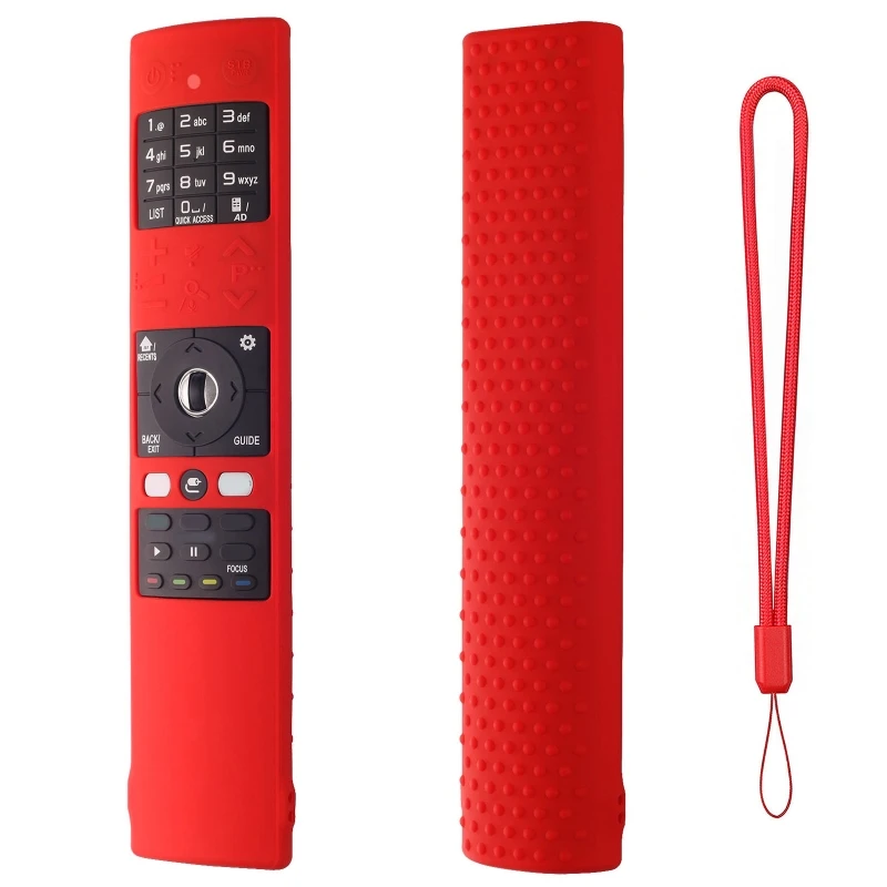 TV Controller Case Silicone Shockproof Protective Cover Compatible for AN-MR700 Remote Control Protective Cover Case