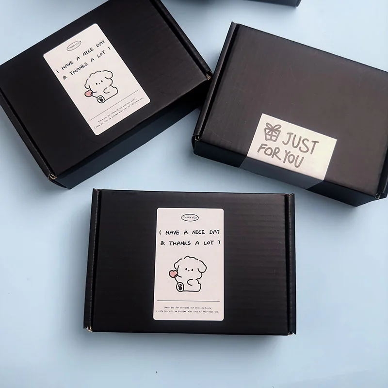 Black Corrugated Paper Box – Office Supplies Carton, Gift Packaging, Postal Express Shi... - SKU SPB17037 - UGI Packaging