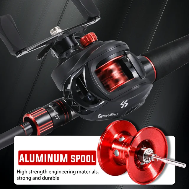 Carbon Fiber Baitcasting Rod & Reel 3