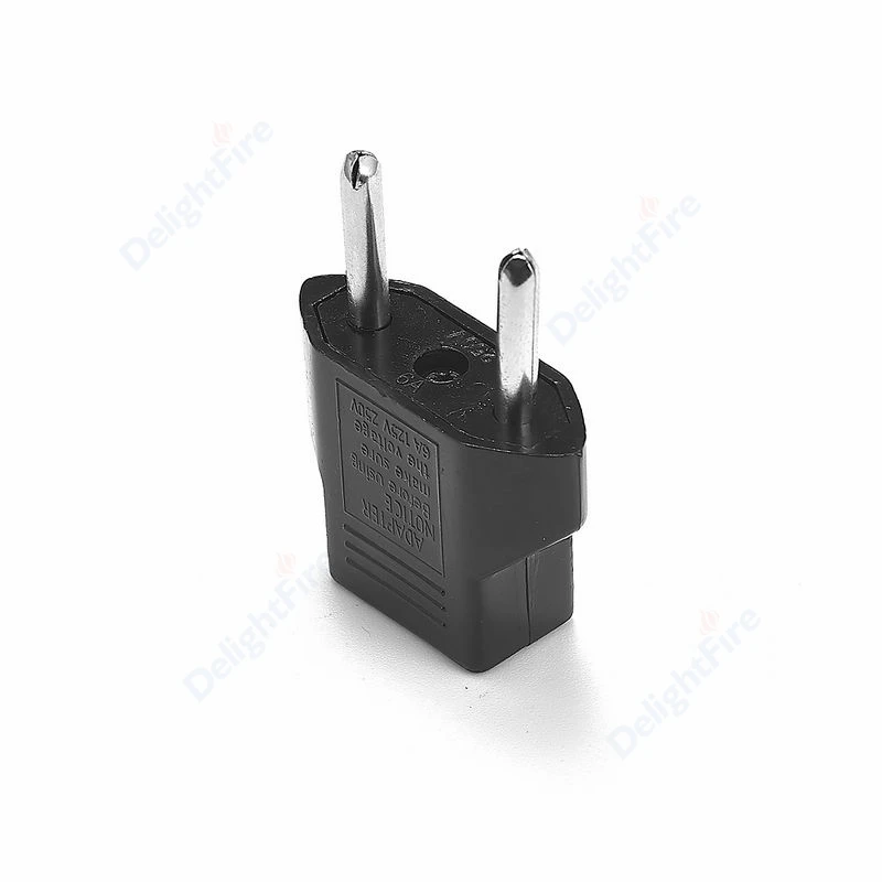 

1000pcs China CN US To EU Plug Adapter European EU Travel Adapter Electrical Plug Converter Power Charger Socket AC Outlet