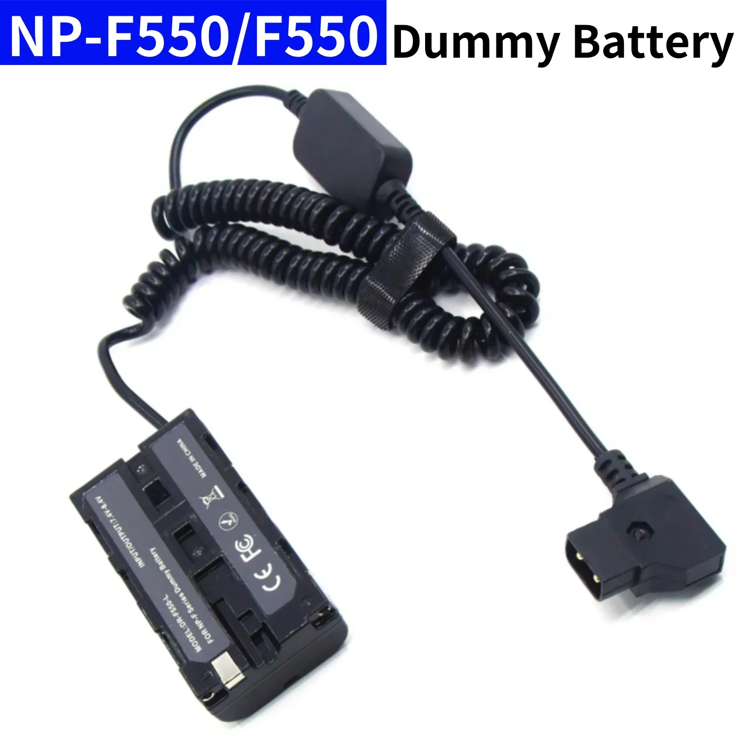 ZBLZGP D-tap NP-F970 Dummy Battery Für Atomos Monitor